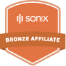 Sonix affiliate program: Tier 1 - Bronze Level