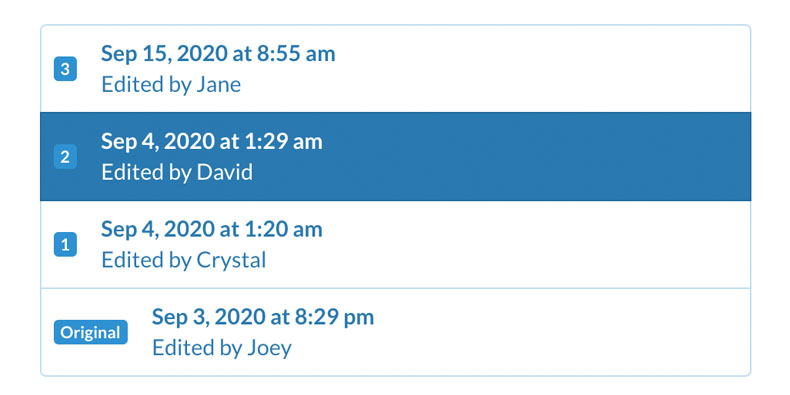 See who did what, deep file-level tracking for all transcripts