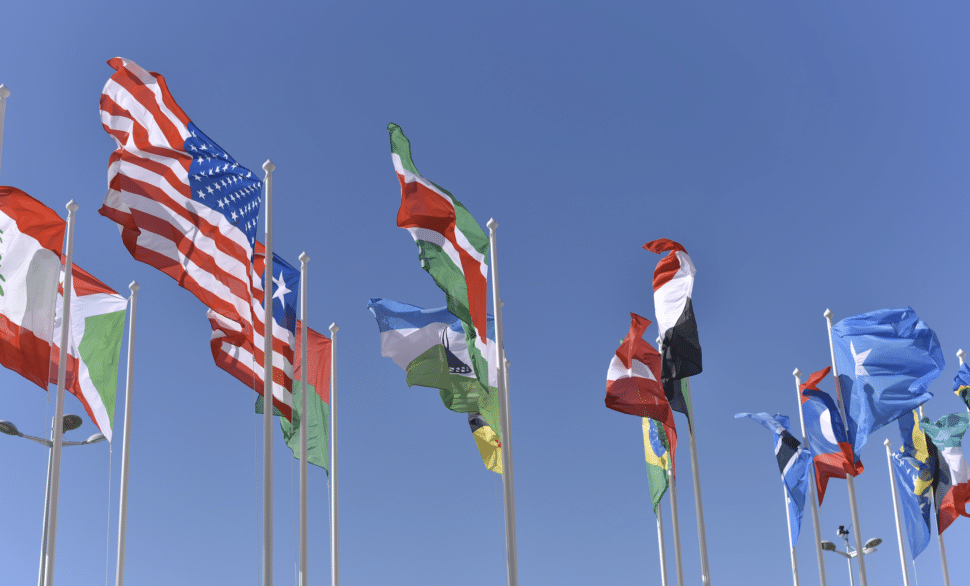 Multilingual flags • Sonix