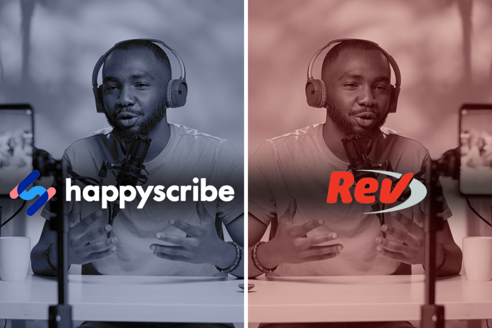 Happy Scribe vs Rev - Öne Çıkan Görsel