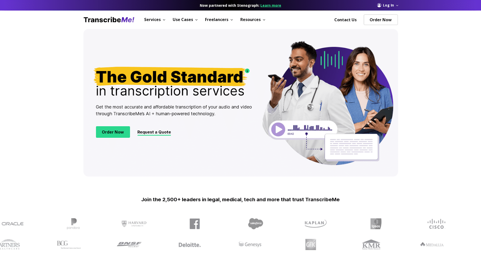 TranscribeMe Pricing Page
