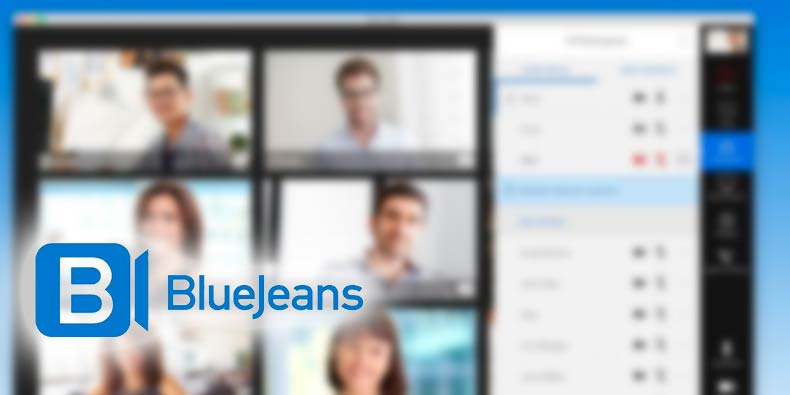 BlueJeans integration screenshot