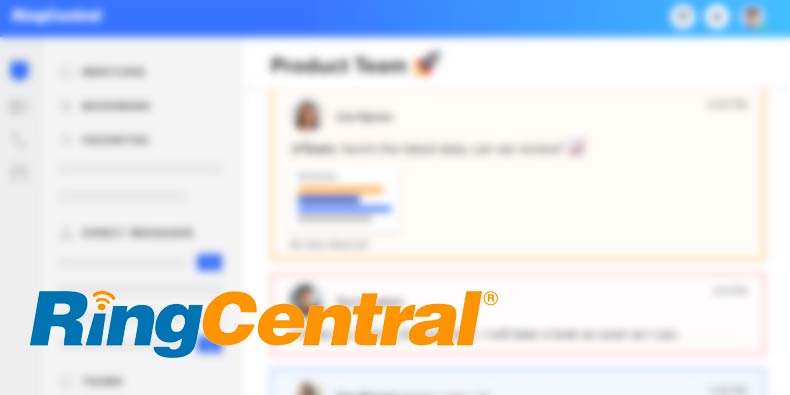 RingCentral integration screenshot