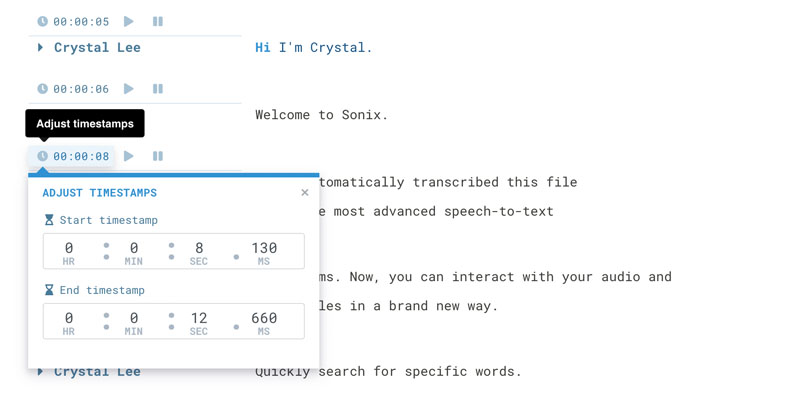 Perfect timing synchronization